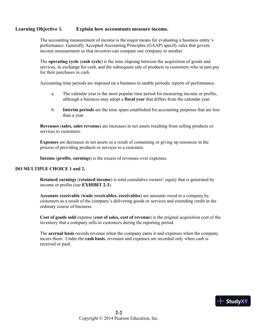 Introduction to Financial Accounting, 11th Edition Class Notes, page 13