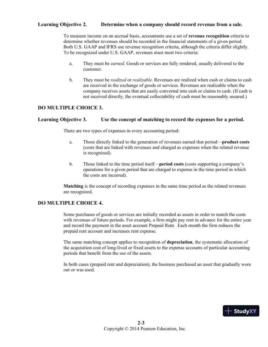 Introduction to Financial Accounting, 11th Edition Class Notes, page 14