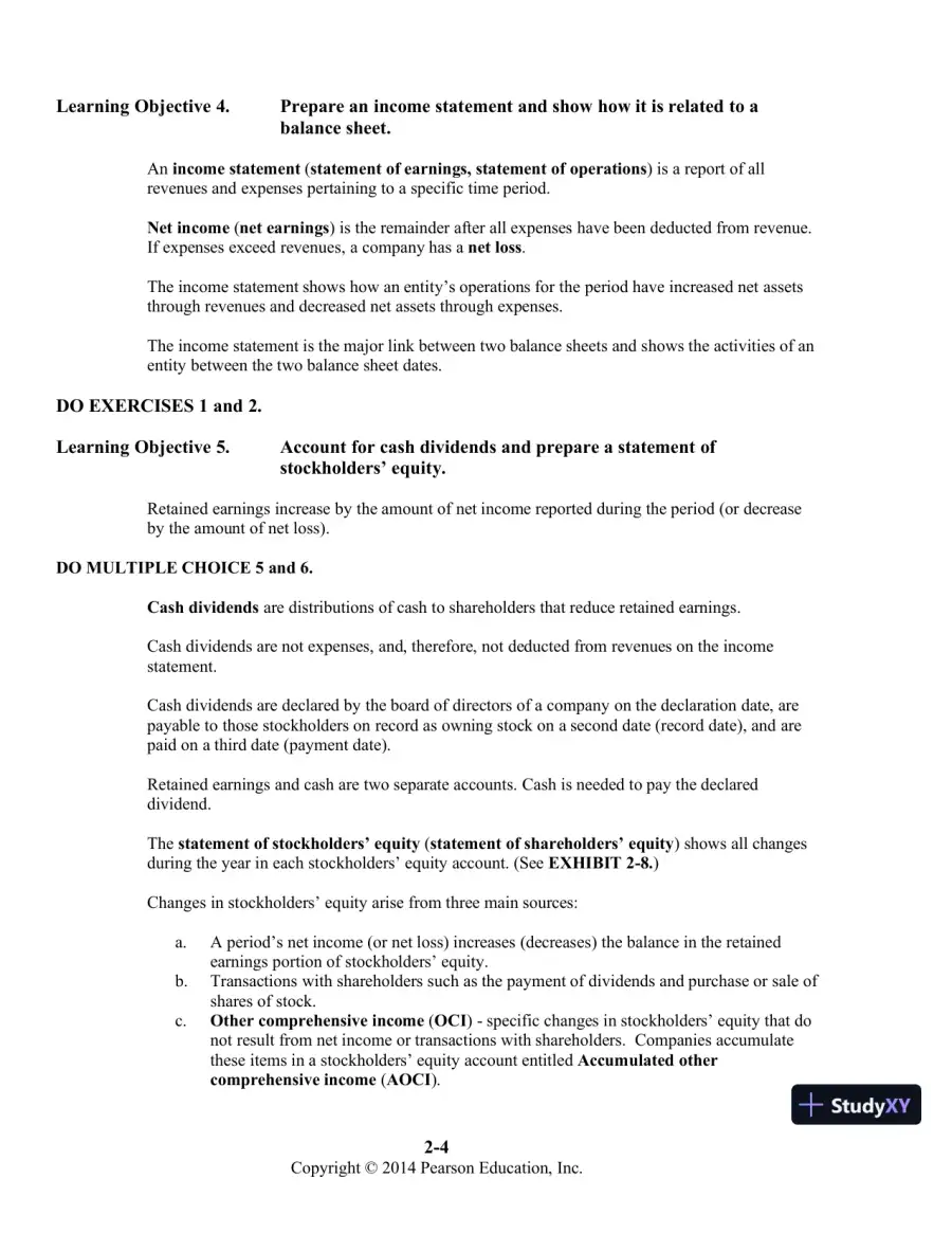 Introduction to Financial Accounting, 11th Edition Class Notes, page 15