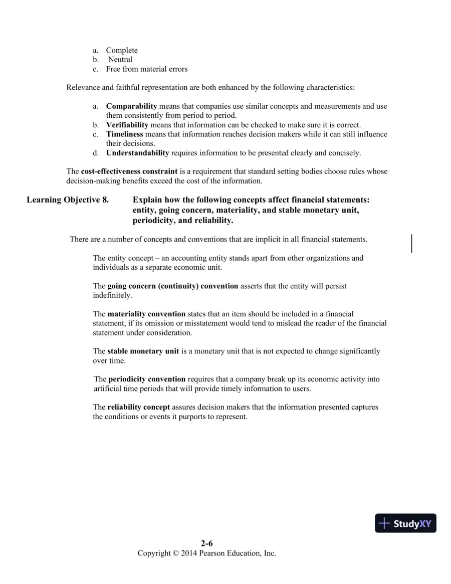 Introduction to Financial Accounting, 11th Edition Class Notes, page 17