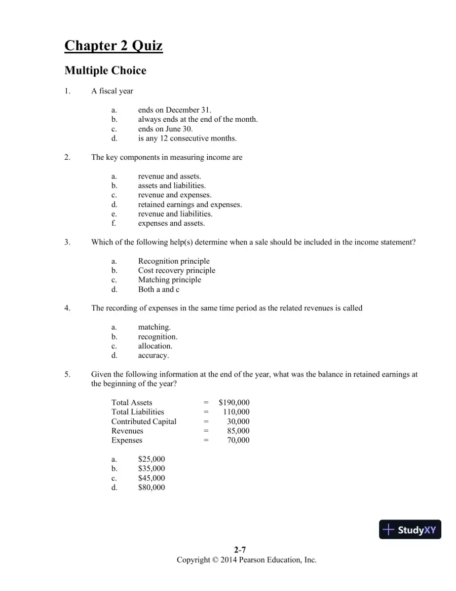 Introduction to Financial Accounting, 11th Edition Class Notes, page 18