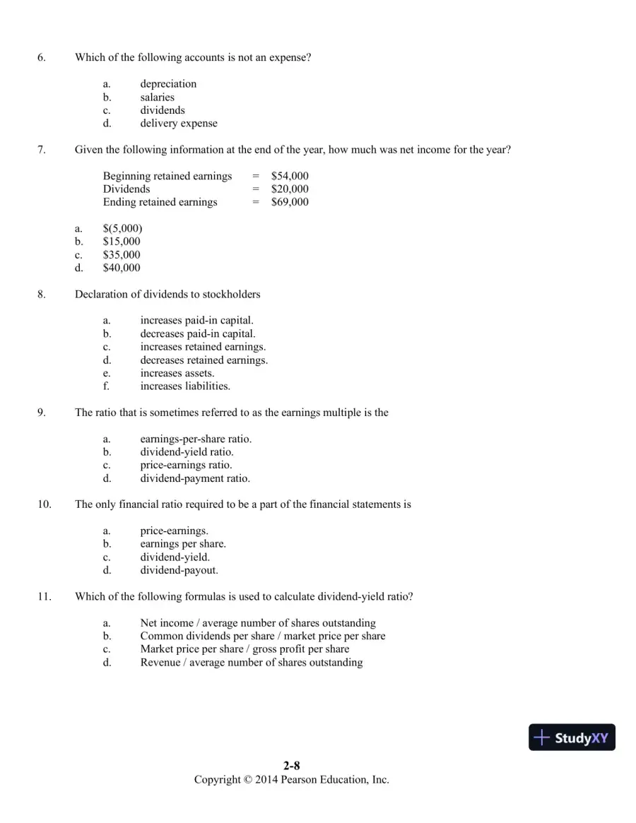 Introduction to Financial Accounting, 11th Edition Class Notes, page 19
