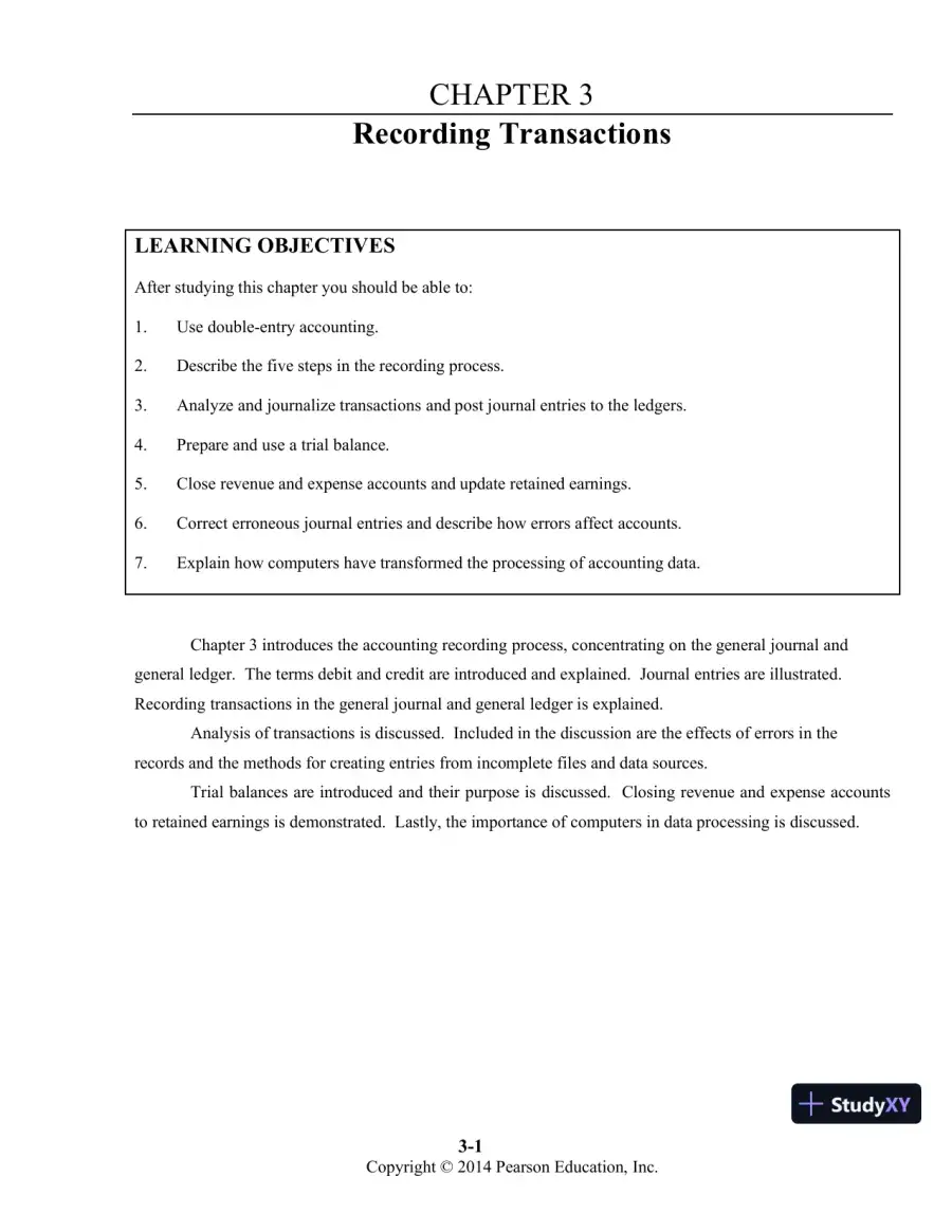 Introduction to Financial Accounting, 11th Edition Class Notes, page 23