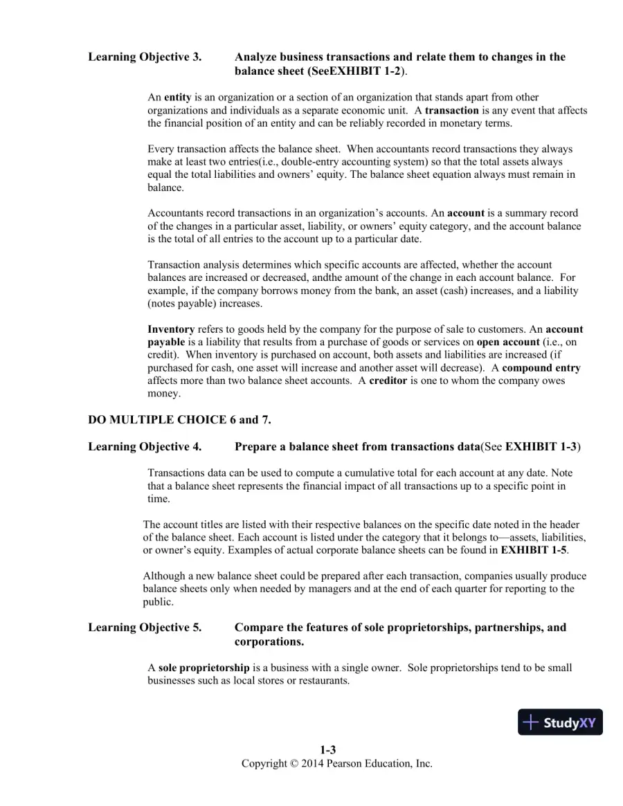 Introduction to Financial Accounting, 11th Edition Class Notes, page 4