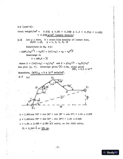 Solution Manual For Principles of Polymer Systems, 6th Edition - Page 8 preview image