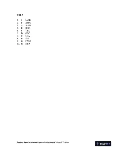 Solution Manual For Intermediate Accounting Volume 1, Seventh Canadian Edition - Page 10 preview image