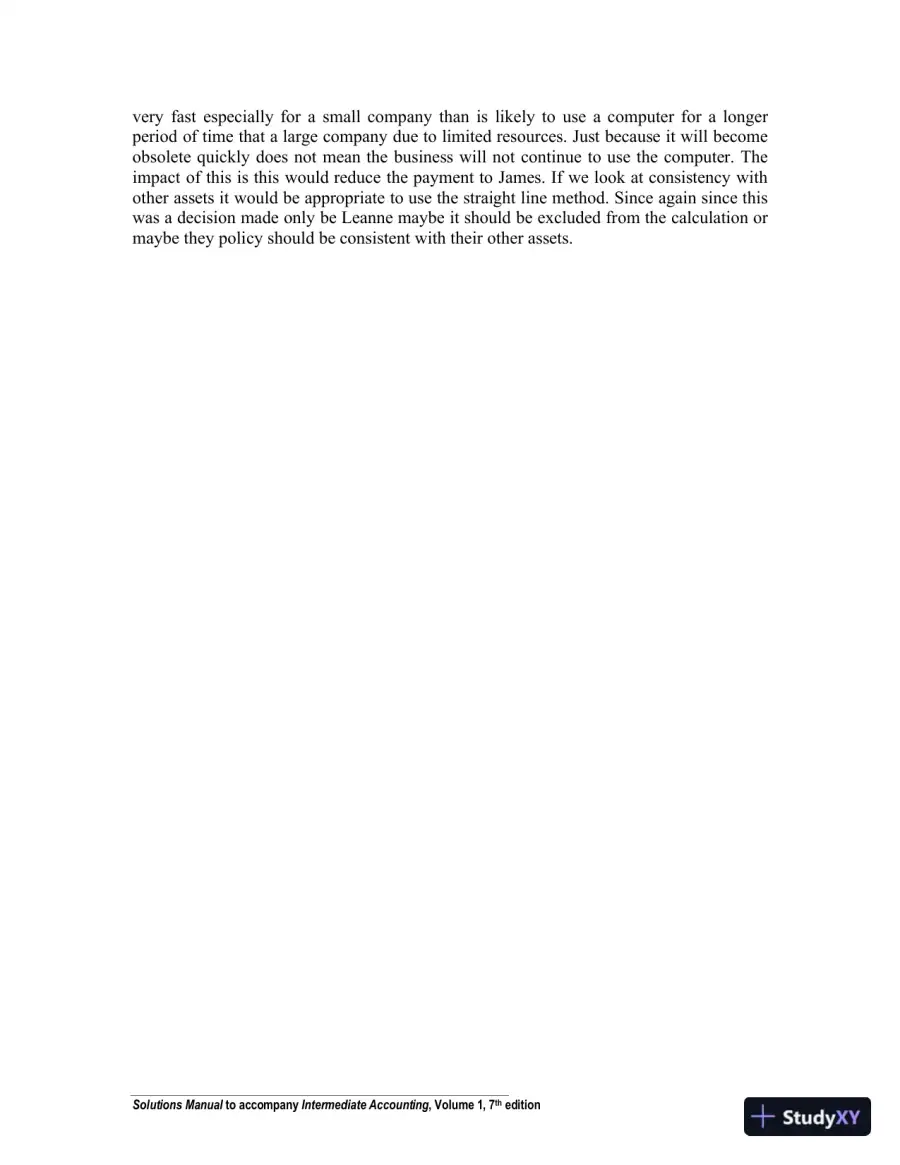 Solution Manual For Intermediate Accounting Volume 1, Seventh Canadian Edition, page 4