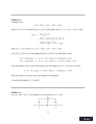 Solution Manual For Fundamentals Of Communication Systems, 2nd Edition - Page 11 preview image