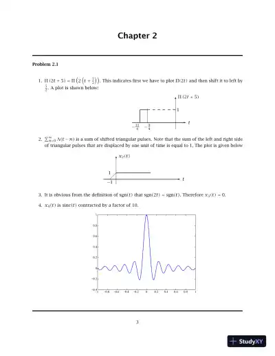 Solution Manual For Fundamentals Of Communication Systems, 2nd Edition - Page 3 preview image