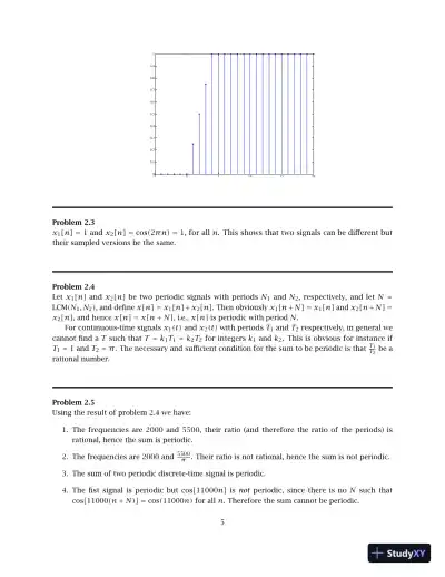 Solution Manual For Fundamentals Of Communication Systems, 2nd Edition - Page 5 preview image