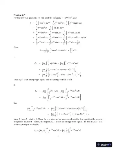 Solution Manual For Fundamentals Of Communication Systems, 2nd Edition - Page 7 preview image