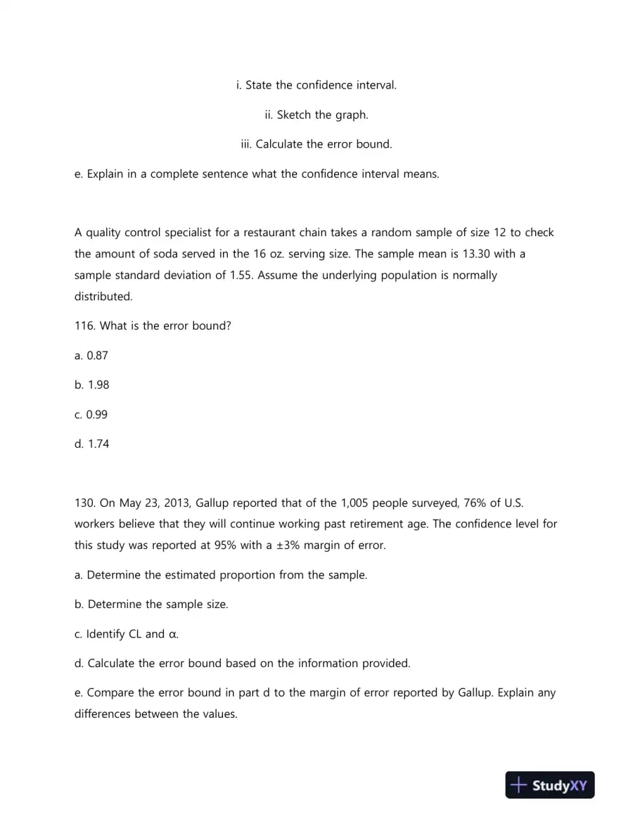 STAT 200 Week 5 Homework Solution Correct Answers, page 4