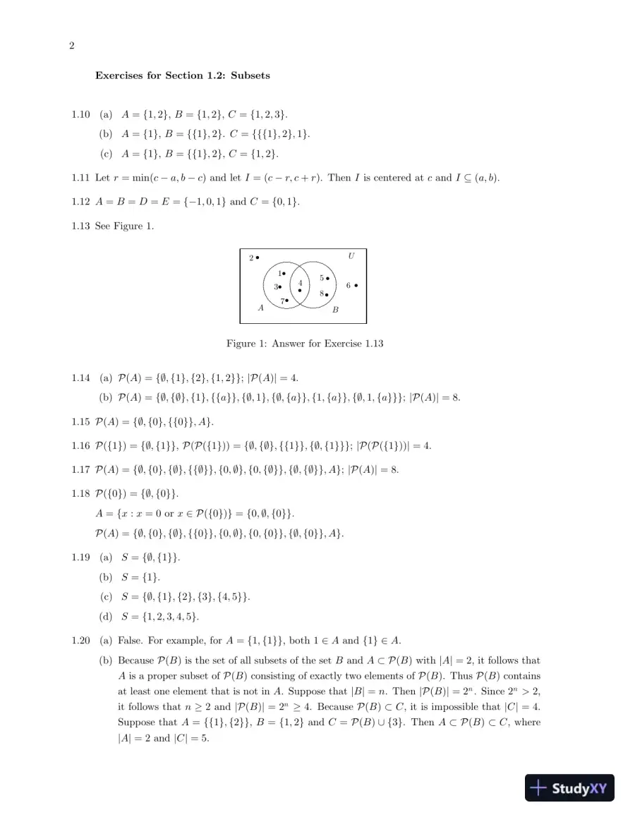 Solution Manual for Mathematical Proofs: A Transition to Advanced Mathematics, 4th Edition, page 7