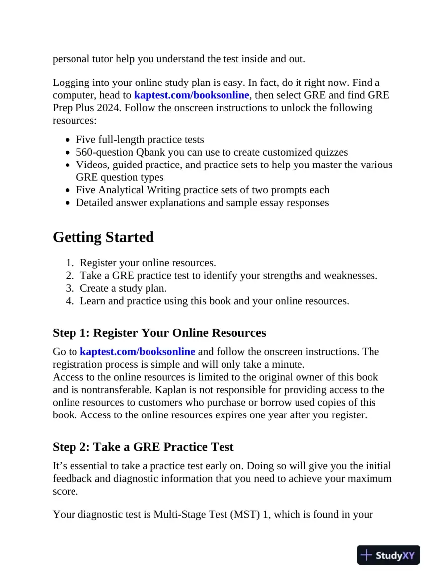 GRE Prep Plus 2024: 6 Practice Tests + Proven Strategies + Online (2023), page 15
