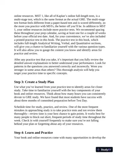 GRE Prep Plus 2024: 6 Practice Tests + Proven Strategies + Online (2023) - Page 16 preview image