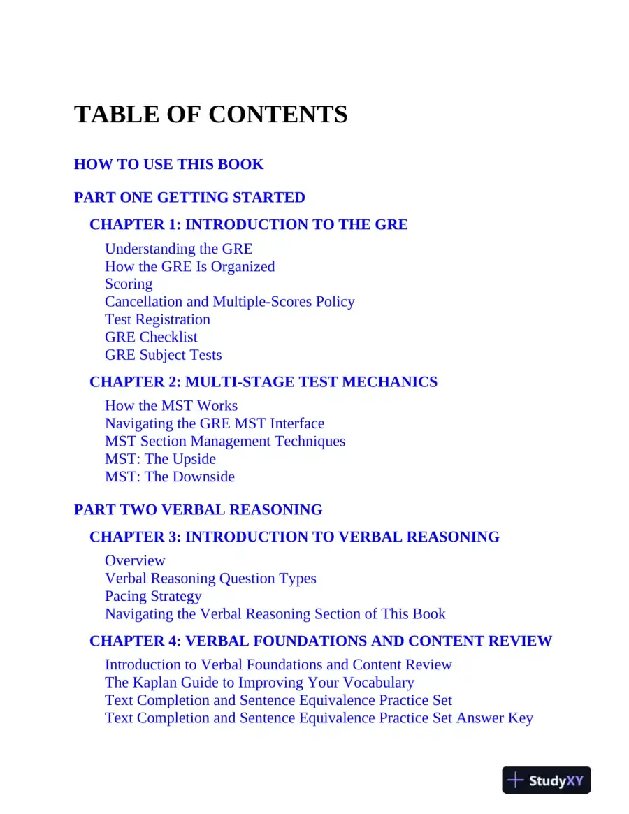 GRE Prep Plus 2024: 6 Practice Tests + Proven Strategies + Online (2023), page 6