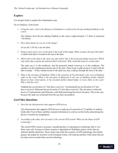 Lecture Notes For The Cultural Landscape: An Introduction to Human Geography, 11th Edition - Page 26 preview image