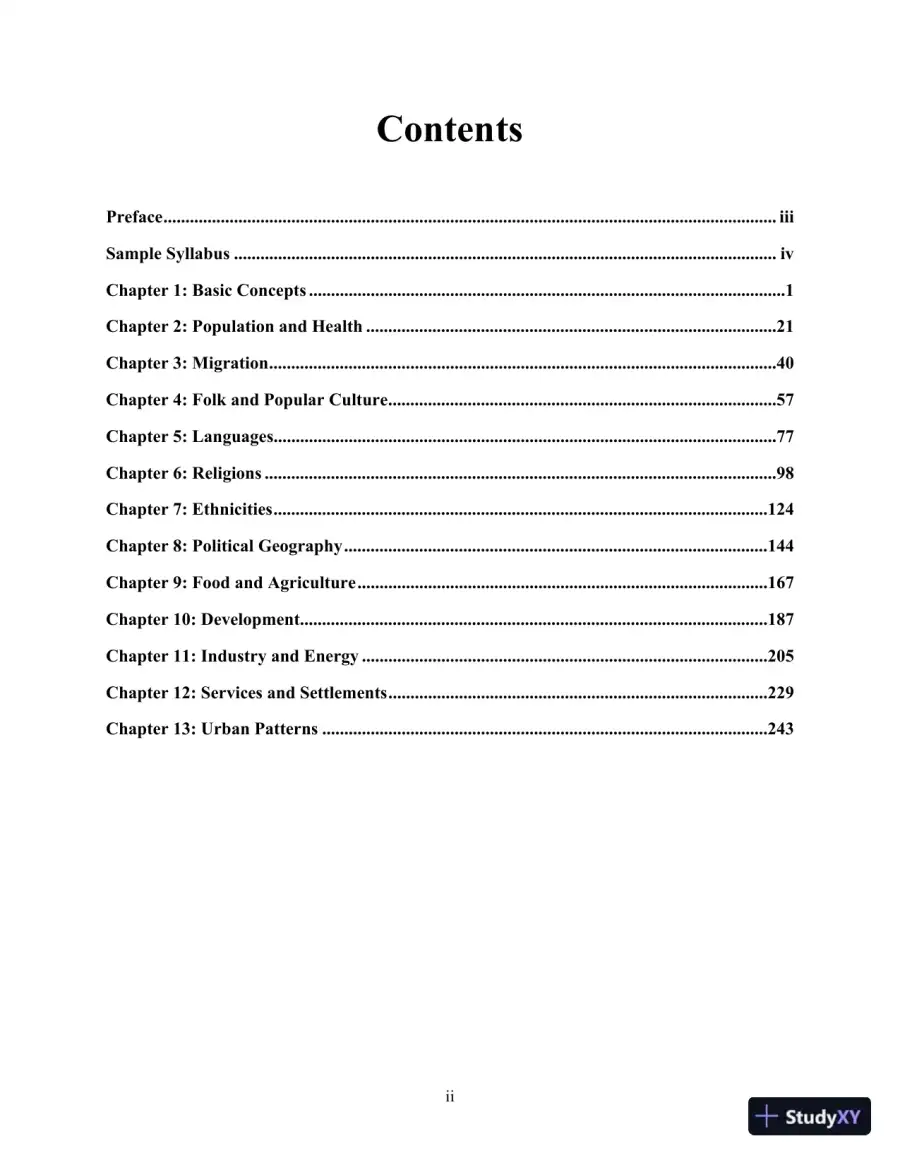 Lecture Notes For The Cultural Landscape: An Introduction to Human Geography, 11th Edition, page 3