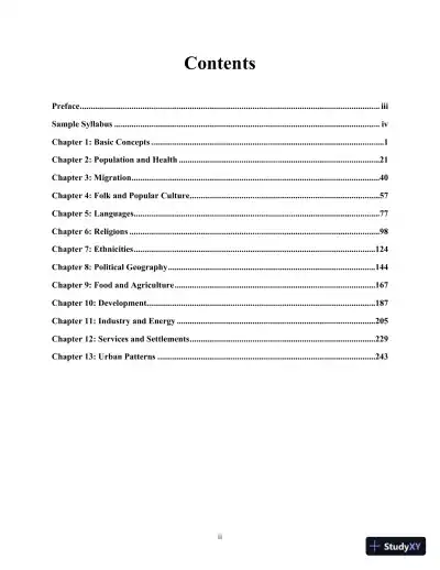 Lecture Notes For The Cultural Landscape: An Introduction to Human Geography, 11th Edition - Page 3 preview image