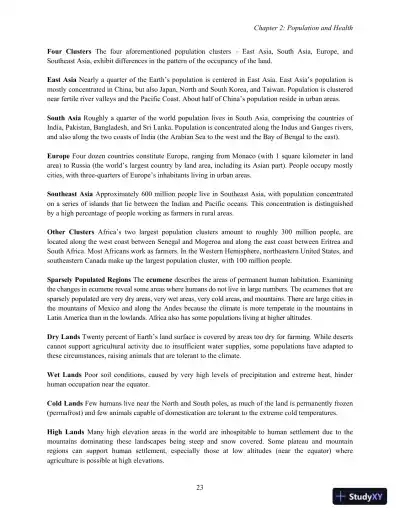 Lecture Notes For The Cultural Landscape: An Introduction to Human Geography, 11th Edition - Page 31 preview image