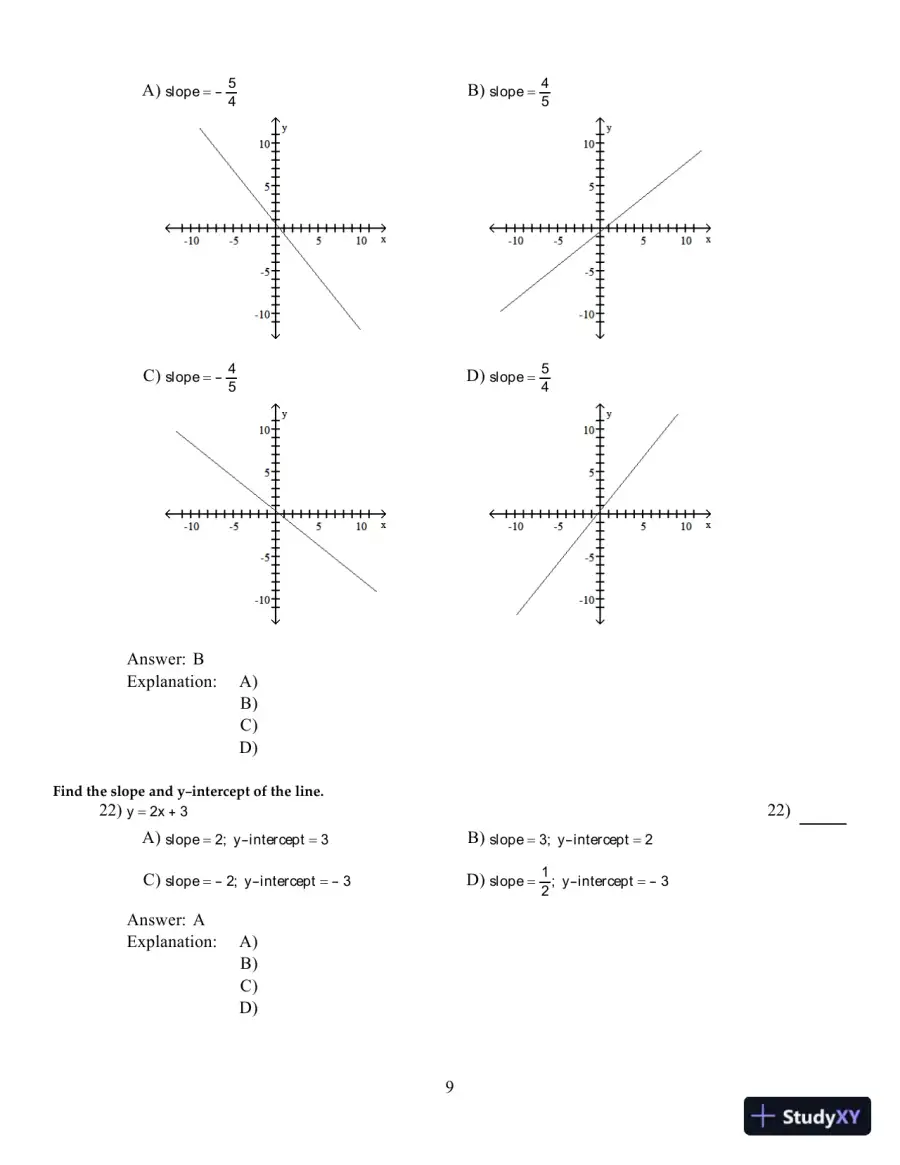 Test Bank For Precalculus, 11th Edition, page 10