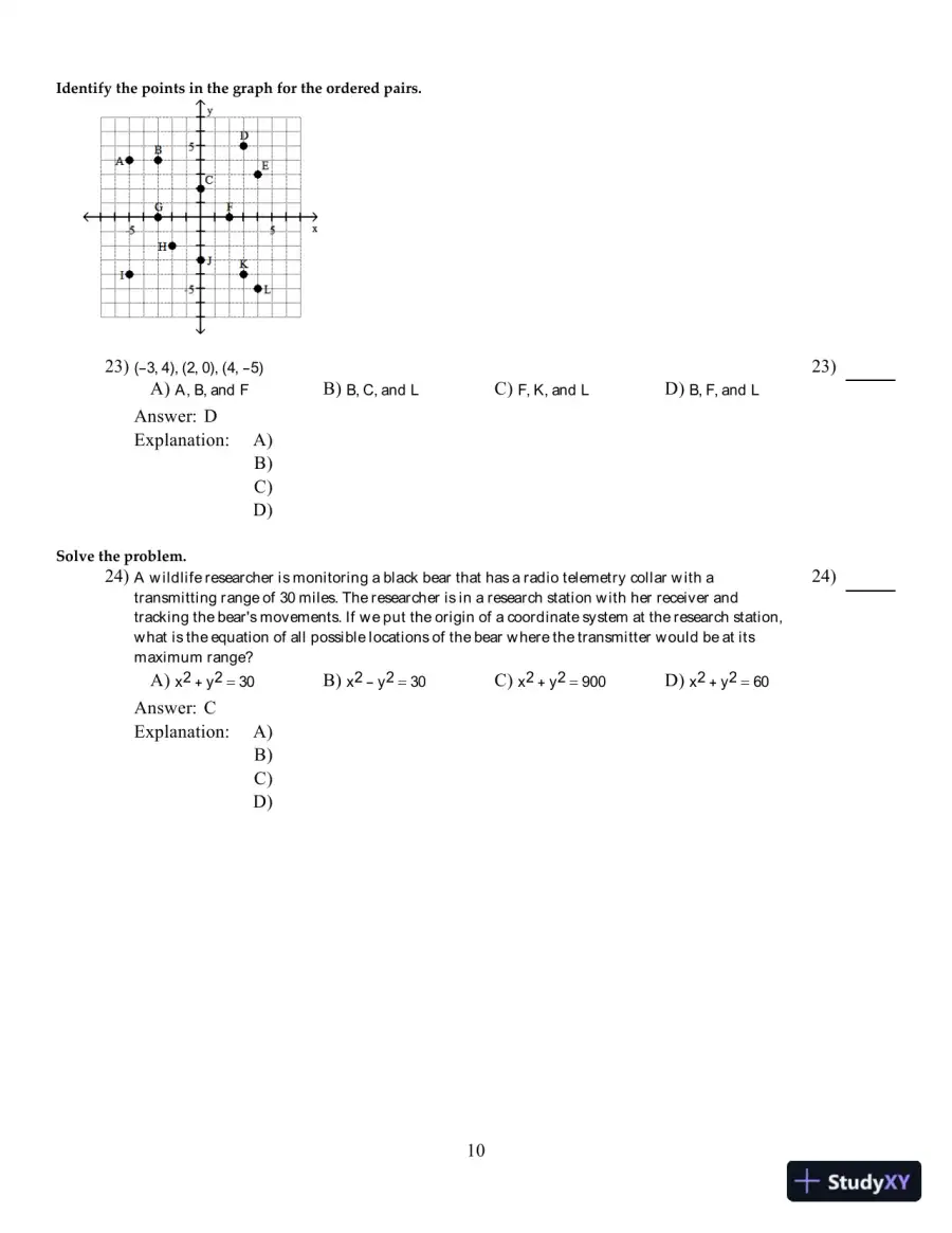 Test Bank For Precalculus, 11th Edition, page 11