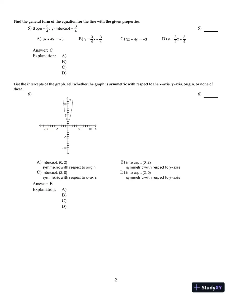 Test Bank For Precalculus, 11th Edition, page 3