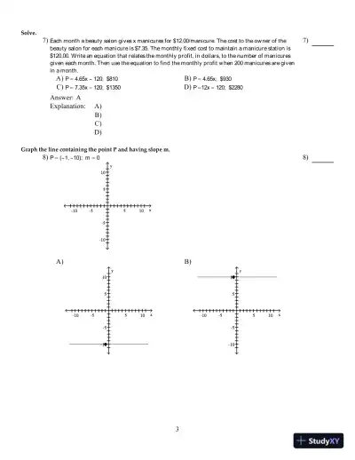 Test Bank For Precalculus, 11th Edition - Page 4 preview image