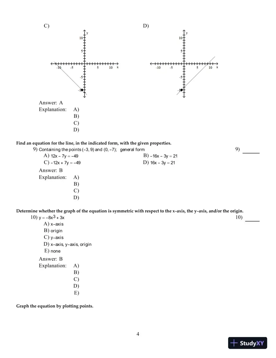 Test Bank For Precalculus, 11th Edition, page 5