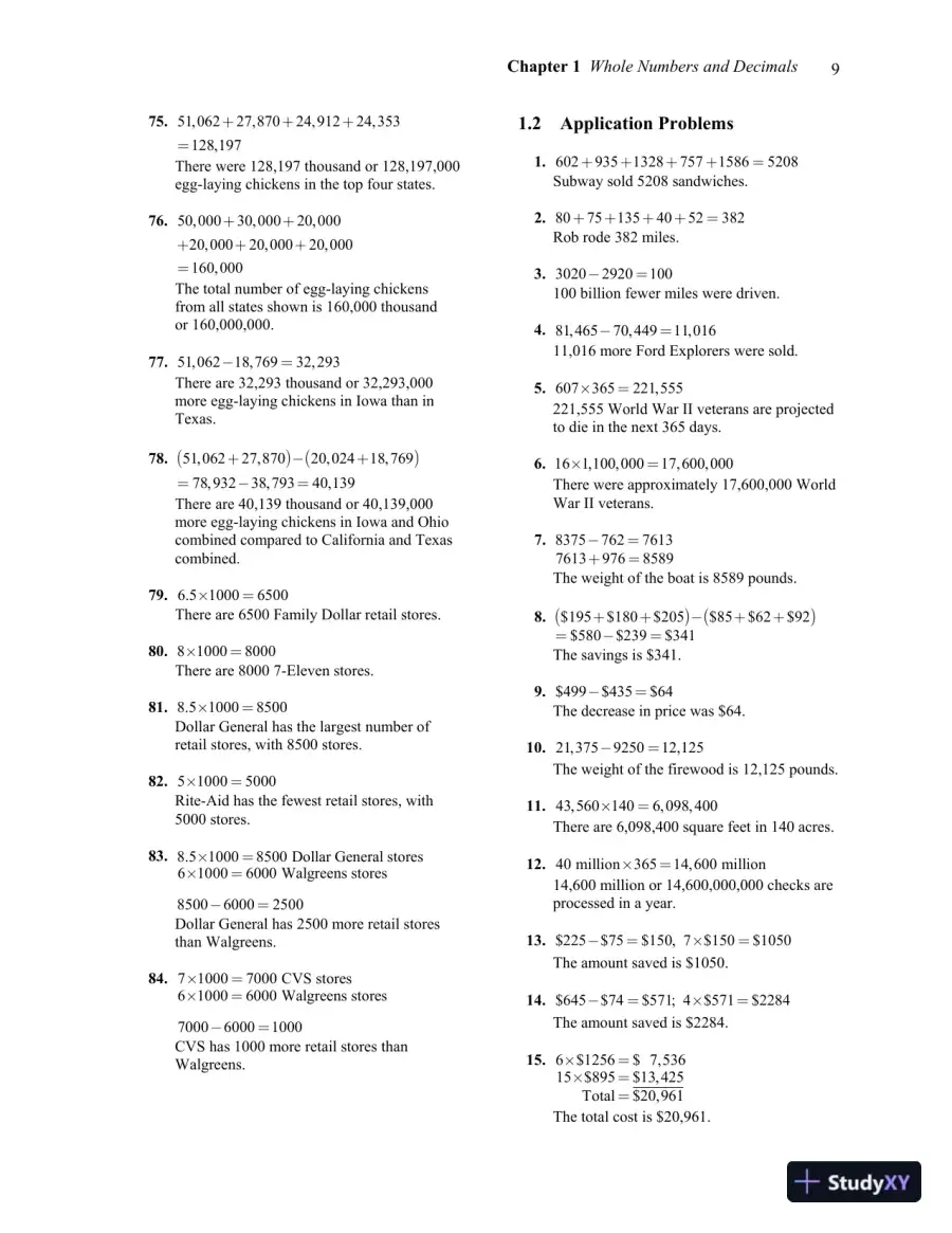 Solution Manual for Business Mathematics, 13th Edition, page 10