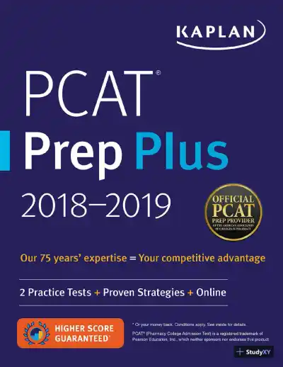 PCAT prep plus, 2018-2019 (2018) - Page 1 preview image