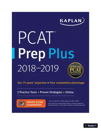 PCAT prep plus, 2018-2019 (2018) - Page 3 preview image