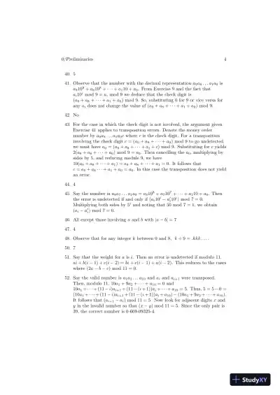 Solution Manual for Contemporary Abstract Algebra, 9th Edition - Page 8 preview image