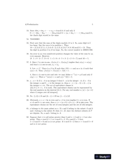 Solution Manual for Contemporary Abstract Algebra, 9th Edition - Page 9 preview image