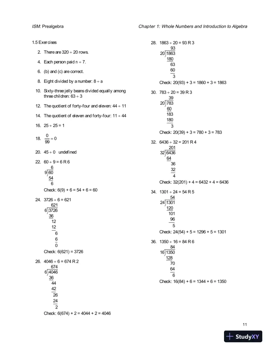 Solution Manual for Prealgebra, 6th Edition, page 14