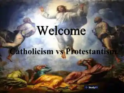 Catholicism Vs Protestantism - Page 1 preview image