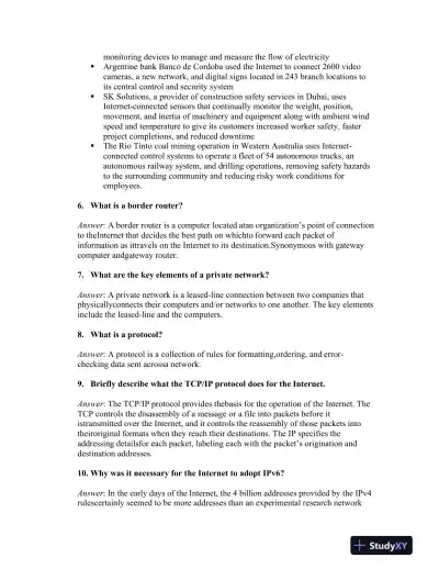 Electronic Commerce, 12th Edition Solution Manual - Page 12 preview image