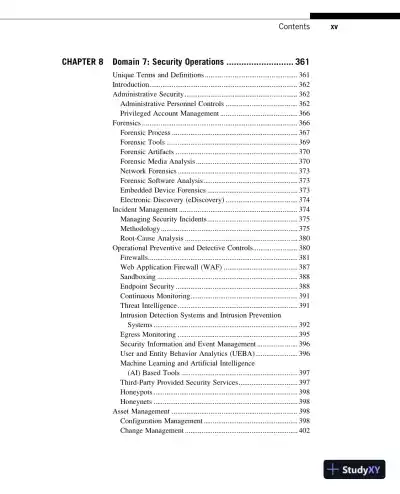 CISSP® Study Guide (2023) - Page 17 preview image