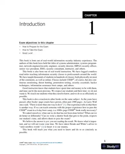 CISSP® Study Guide (2023) - Page 23 preview image