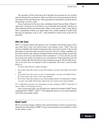 CISSP® Study Guide (2023) - Page 31 preview image