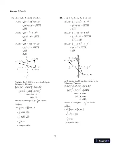 Solution Manual for Precalculus Enhanced with Graphing Utilities, MyLab Math, 8th Edition - Page 16 preview image