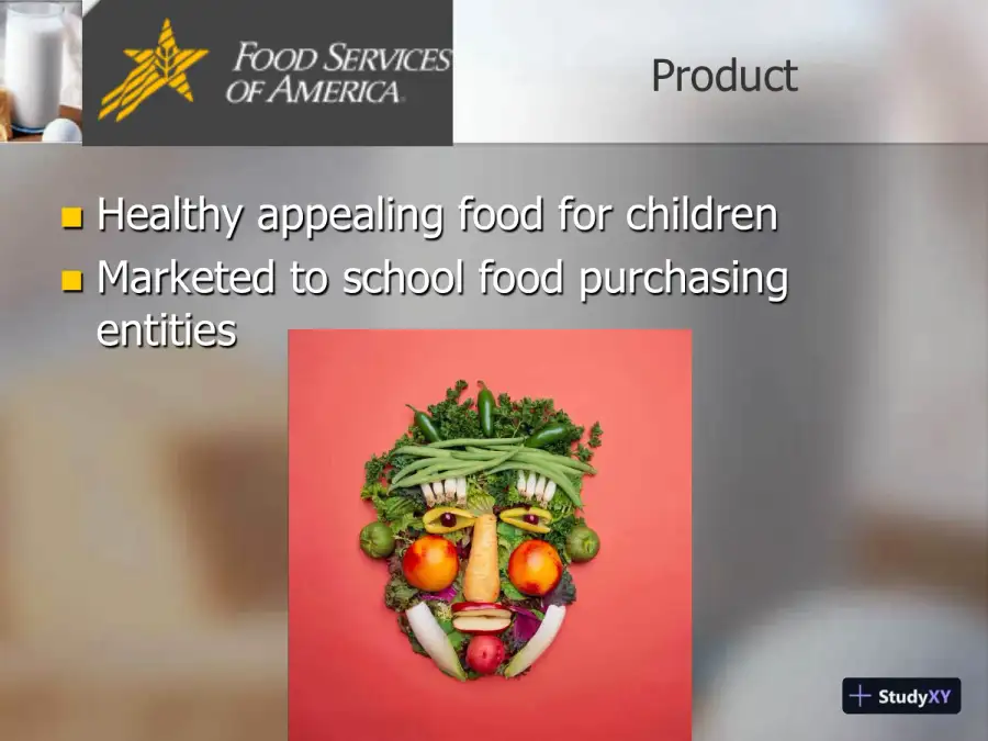 Marketing Plan: Fun, Healthy Food Choices For Students, page 4