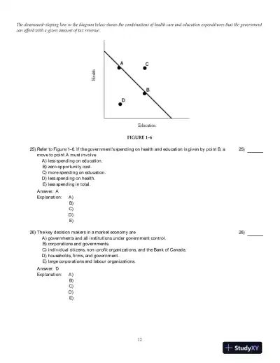 Economics, Fourteenth Canadian Edition Test Bank - Page 13 preview image