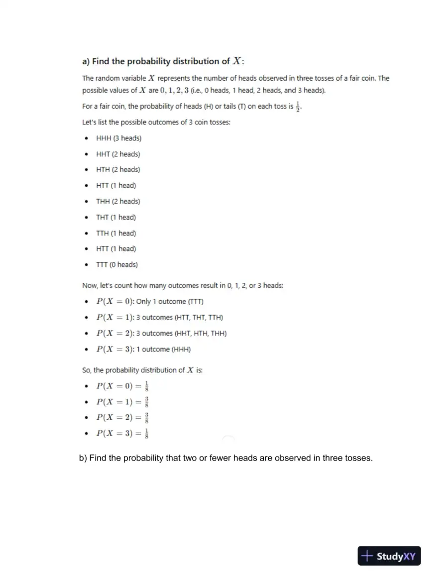 Probability and Statistics Assignment: Analyzing Random Variables and Distributions, page 5