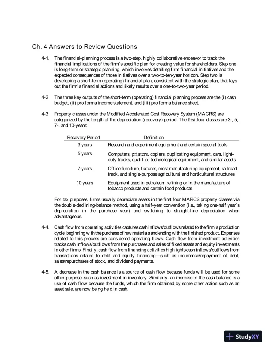 Solution Manual For Principles of Managerial Finance, 8th Edition, page 13