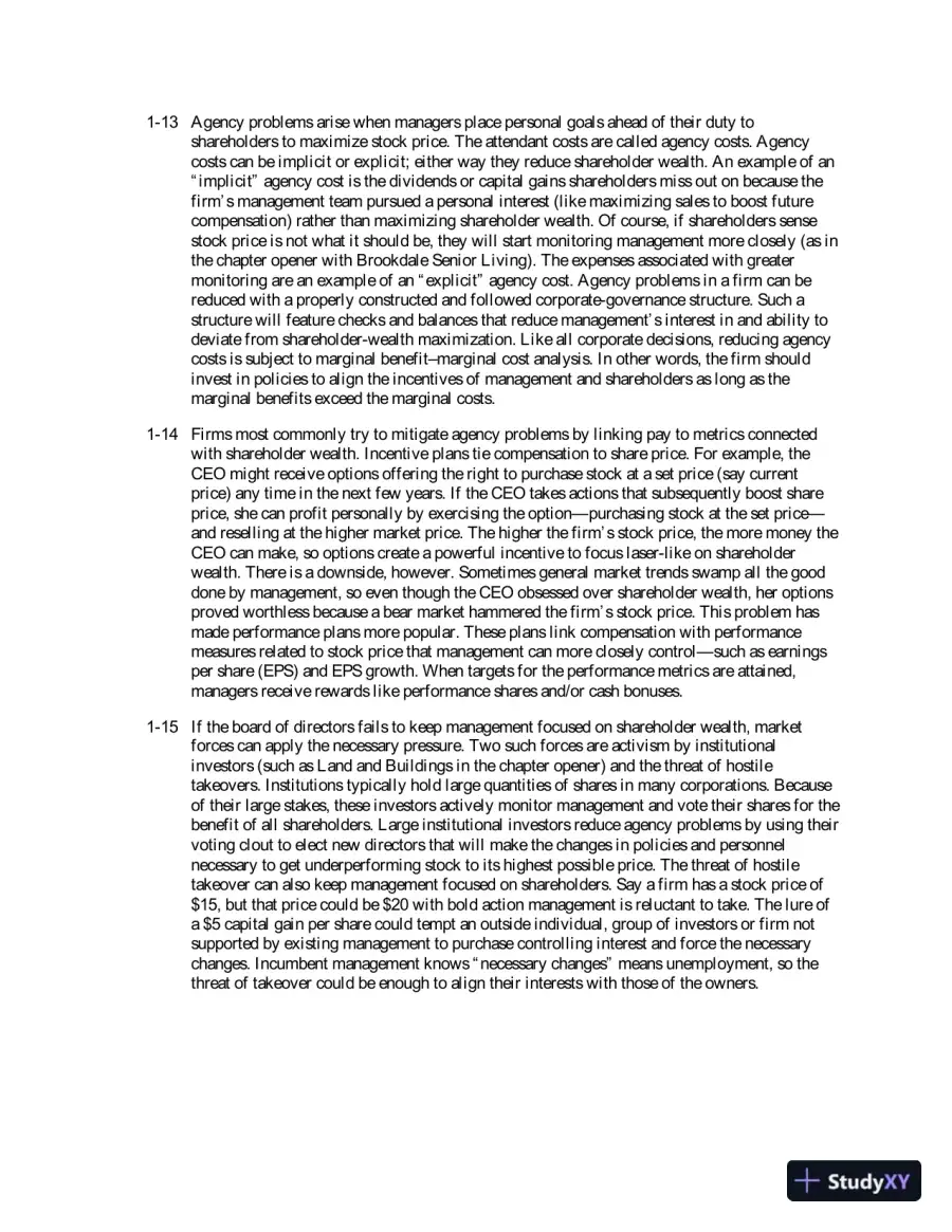 Solution Manual For Principles of Managerial Finance, 8th Edition, page 4
