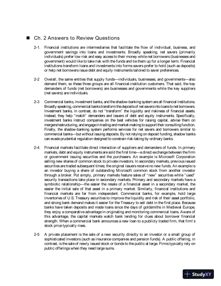 Solution Manual For Principles of Managerial Finance, 8th Edition, page 5
