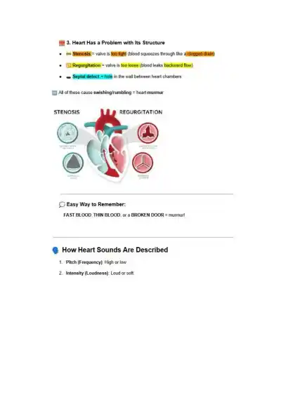 NCLEX Style Cardiac Cycle and Heart Function Study - Page 7 preview image