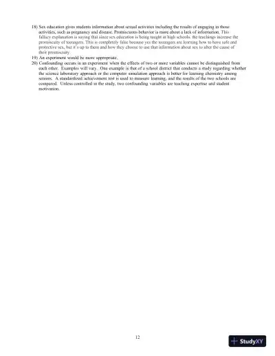 Elementary Statistics, 13th Edition Test Bank - Page 16 preview image