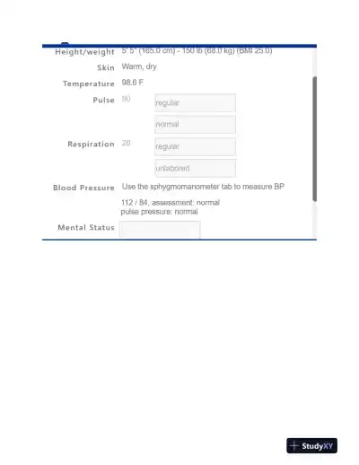 IHUMAN Clinical Analysis Case Study With Answers (2 Solved Questions) - Page 4 preview image